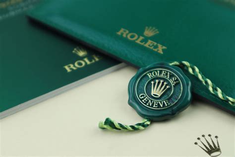 certificat rolex